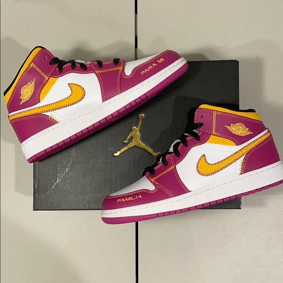 Jordan Shoes - NEW Nike Air Jordan 1 Mid “Dia De Los Muertos” GS